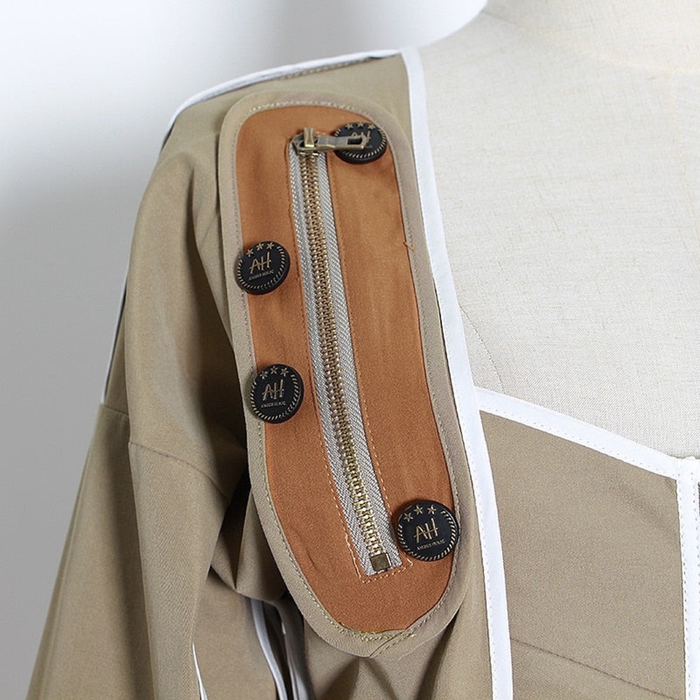 Green Utility Cropped Jacket | Statement Outerwear - image 3